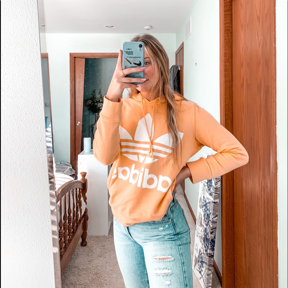 yellow adidas hoodie